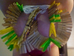 Big Natural Boobs Tortured With Over 100 pegs Vol1