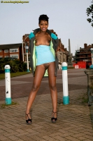 Out and About in Her Hometown