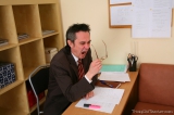 Teacher with a big