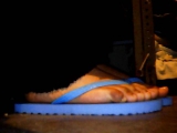 My beautiful feet in sandals