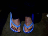 My beautiful feet in sandals