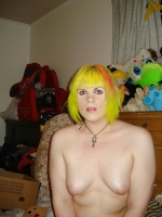 Chubby EMO sucking cock