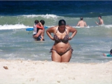 Bigger ladies look great in bikinis too!