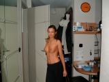 Amateur poses indoor