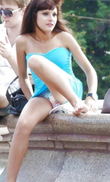Amazing public upskirts from teens and milfs