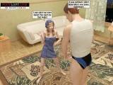 daddy with daughter comics