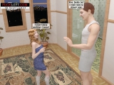 daddy with daughter comics