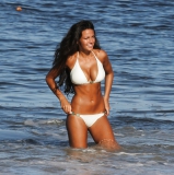 Michelle Keegan - On the Beach in St. Vincent