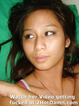 Nerdy Asian with big tits