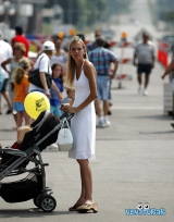 La mama marcando bombachita