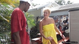 Backyard Cougar Tracy Licks Gets Tamed By the Bandit!!