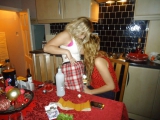 My gawjus girl (friends) partying
