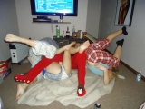 My gawjus girl (friends) partying