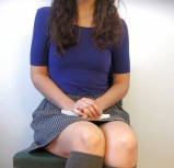 Sexy coed Striptease