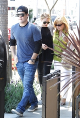 Hilary Duff out to lunch in Beverly Hills