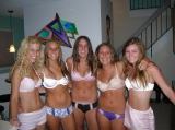 Girls on girls kissing, sucking and flashing part 3