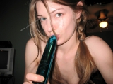 Cutie with dripping pussy