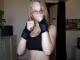 Sweet teen with nice boobs