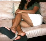 Latina mature strips