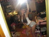 College teen selfshots