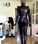 Sissy Tight Sexy Leather