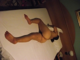 sexy mature christine shows ass