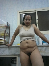 nihma usam filipino pornstar hot pose in kitchen