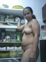 nihma usam filipino pornstar hot pose in kitchen