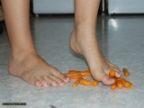 Barefoot Food Crushing