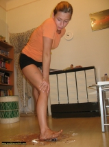 Barefoot Food Crushing