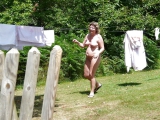 slut wife danielle naked outdoors