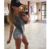 my girl at the gym
