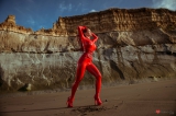 Bianca Baeuchamp Latex red 2