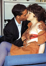 COUGARS IN STOCKINGS FUCK LUCKY STUDS