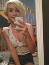 Hipster emo chick gets nude - tight body naked british teen