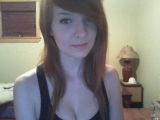 Redhead ginger british teen - amateur hoodie loves to put it