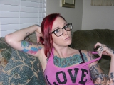 Tattooed Punk Babe Spreads Nude - True Amateur Models