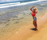 1R150 SWEET ASS BEACH KITTY