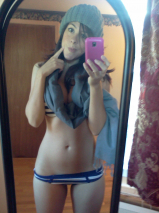 USA woman boobs pussy selfie