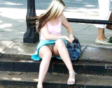Peeped pussy girls without panties Photo erotica