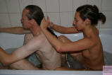 italian slut taking bath with lover from cesso.org