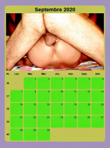 Moi la salope, je vous offre mon calendrier 2020