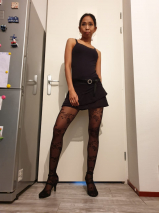 Little horny asian milf