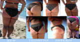 BBW and SSBBW beach voyeur (My work)