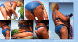BBW and SSBBW beach voyeur (My work)
