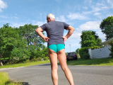 balade en short de salope