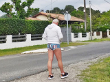 balade en short de salope
