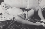 Pretty hairy women. Sexy underwear. Retro.