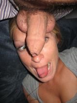 head under the dick
