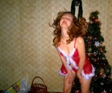 Russian woman at home